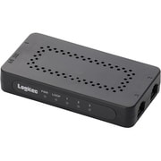 ギガビット対応 3ポートスイッチングハブ プラスチック筐体 ブラック LAN-GSW03/PSB