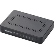ギガビット対応 5ポートスイッチングハブ プラスチック筐体 ブラック LAN-GSW05/PSB