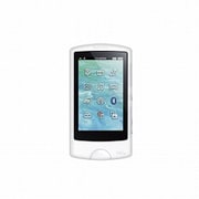 SONYウォークマン A860シリーズ専用 光るシリコンケース 液晶保護フィルム付 ホワイト BSWA11CSLWH