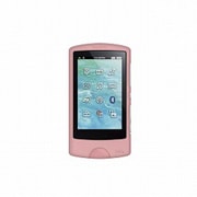 SONYウォークマン A860シリーズ専用 光るシリコンケース 液晶保護フィルム付 ピンク BSWA11CSLPK