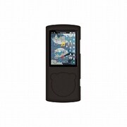 SONYウォークマン S760シリーズ専用 シリコンケース 液晶保護フィルム付 ブラック BSWS11CSBK