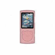 SONYウォークマン S760シリーズ専用 光るシリコンケース 液晶保護フィルム付 ピンク BSWS11CSLPK