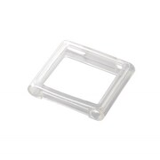 第6世代iPod nano専用 ソフトケース 液晶保護フィルム付 クリア BSIP11NCTCR