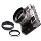 LIMS FinePix X100用メタルフード