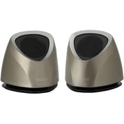 USB接続 2.0ch アンプ内蔵 パソコン用 コンパクトスピーカー IS-SCU-7250GL