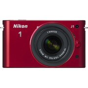 Nikon 1 J1 [ニコン1<ONE> レンズ交換式アドバンストカメラ 標準ズームレンズキット 1 NIKKOR VR 10-30mm f3.5-5.6 レッド]