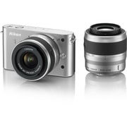 Nikon 1 J1 [ニコン1<ONE> レンズ交換式アドバンストカメラ ダブルズームキット 1 NIKKOR VR 10-30mm f3.5-5.6＋1 NIKKOR VR 30-110mm f/3.8-5.6 シルバー]