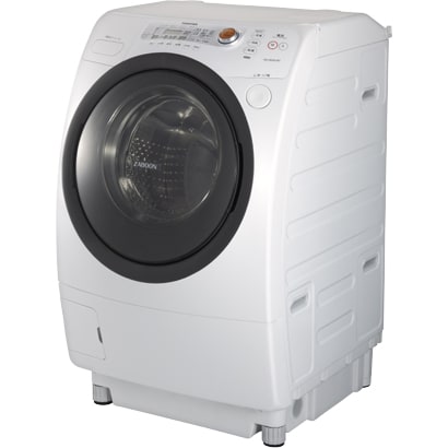 ななめ型ドラム式洗濯乾燥機（9.0kg）右開き・ピュアホワイト ZABOON（ザブーン） TW-G520R-W