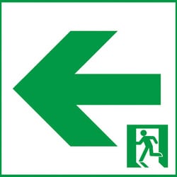 適合表示板 通路誘導灯用 C級（10形） 片面用 FK10016