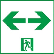 適合表示板 通路誘導灯用 C級(10形) 片面用 FK10018