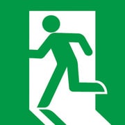 適合表示板 避難口誘導灯用 B級 BH形(20A形)両面用 B級 BL形(20B形)両面用 FK20070