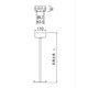 吊具 角タイプ 長さ500mmタイプ FP01650P