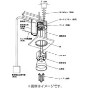 FHT24～42×3DL高天井用銀色鏡 NFM43751ENM