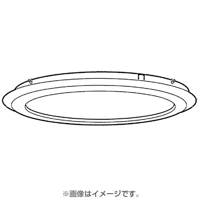 ダウンライト用軒下ガラス付枠 NK07815Z