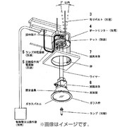 JD250×1高天井ダウンライト NL75950