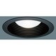 白熱灯ダウンライト IL100×1/ブラックつや消し仕上バッフル付 NL78856B
