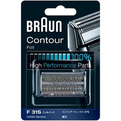BRAUN F31S SILVER 2個セット BRAUN F/C31S SILVER 2個セット Amazon | ブラウン シェーバー