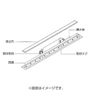 EVERLEDS・LEDダウンライト ライン型全般照明用 連結左端用 昼白色 NNN72048LE1