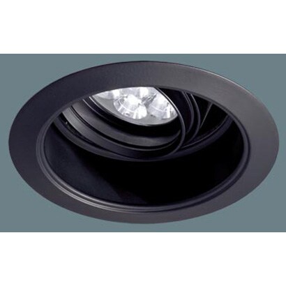 EVERLEDS・LEDユニバーサルダウンライト12V50W相当 中角15度・白色 ブラック NNN72502B