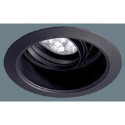 EVERLEDS・LEDユニバーサルダウンライト12V50W相当 中角15度・白色 ブラック NNN72502B