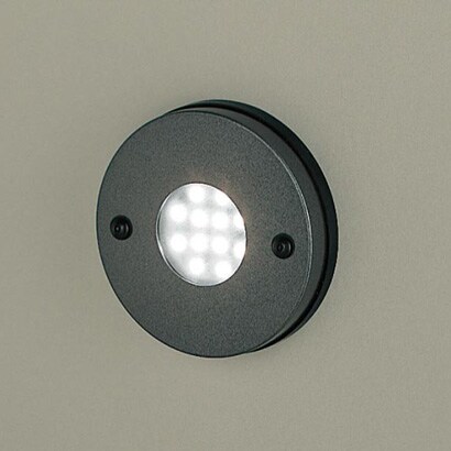 EVERLEDS 白色LED12個丸型高出力広角 フットライト NNY20031C