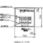 WDUシリーズ壁付型調光装置 20AT16型×6 NQG700064K