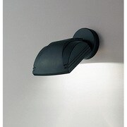 壁直付型 HID ライトアップ照明器具 直付タイプ・広角タイプ 防雨型 オフブラック YA52882K