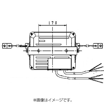防じん型オートリフター直付10型(0～10kg用) 2接点方式 YB01042-122