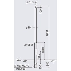 ヨドバシ Com パナソニック Panasonic Yd4581k 込式 ポール モールライト用丸ポール F76タイプ 4 5m 通販 全品無料配達 ヨドバシ Com パナソニック Panasonic Yd4581k 込式 ポール モールライト用丸ポール F76タイプ 4 5m 通販 全品無料配達