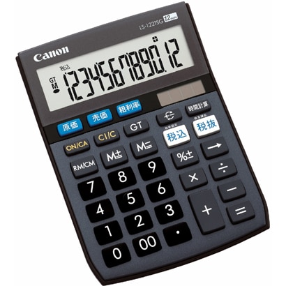実務電卓 商売計算 グリーン購入法適合タイプ 12桁 LS-122TSG