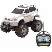 RC トヨタランドクルーザープラド(ホワイト) [フルアクションラジオコントロールカー]
