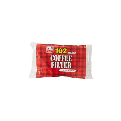 コーヒーフィルター ブラウン 100枚入り NK102濾紙