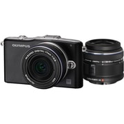 OLYMPUS PEN mini E-PM1 ツインレンズキット [オリンパス ペン ミニ ボディー ブラック+「M.ZUIKO DIGITAL 14-42mm F3.5-5.6 II R ブラック」+「M.ZUIKO DIGITAL 17mm F2.8 ブラック」]