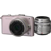 OLYMPUS PEN mini E-PM1 ツインレンズキット [オリンパス ペン ミニ ボディー ピンク+「M.ZUIKO DIGITAL 14-42mm F3.5-5.6 II R シルバー」+「M.ZUIKO DIGITAL 17mm F2.8 シルバー」]