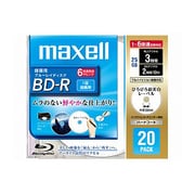 録画用BD-R 追記型 片面1層 25GB 1-6倍速 インクジェットプリンタ対応 ホワイト 20枚 BR25VFWPC.20S