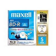 録画用BD-R 追記型 片面1層 25GB 1-4倍速 インクジェットプリンタ対応 ホワイト 5枚 BR25VFWPB.5S
