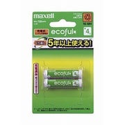 ecoful充電式ニッケル水素電池単4形 2本 MHR-4SAY.2B