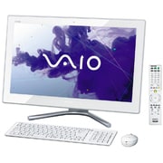 VAIO Lシリーズ 24型ワイド液晶/HDD2TB/ブルーレイディスクドライブ ホワイト VPCL237FJ/WI