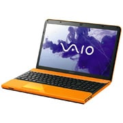 VAIO Cシリーズ 15.5型ワイド液晶/HDD750GB/ブルーレイディスクドライブ オレンジ VPCCB39FJ/D