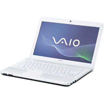VAIO E（EG)シリーズ 14型ワイド液晶/HDD640GB/DVDスーパーマルチドライブ ホワイト VPCEG24FJ/W