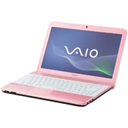 VAIO E(EG)シリーズ 14型ワイド液晶/HDD640GB/DVDスーパーマルチドライブ ピンク VPCEG24FJ/P