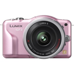 ヨドバシ.com - パナソニック Panasonic DMC-GF3X-P [電動ズームレンズキット ボディ フェアリーピンク+「H-PS14042  14-42mm/F3.5-5.6 シルバー」] 通販【全品無料配達】