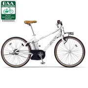 電動アシスト自転車 (26型) クリスタルホワイト パスヴィエンタ PM26AGV1J