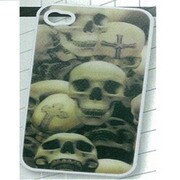 iPhone4スカル3DケースB