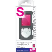 SONYウォークマンS760シリーズ用ハードケース 液晶保護フィルム付 ブラック AVS-S11PCBK