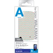 SONYウォークマンA860シリーズ用シェルカバー 液晶保護フィルム付 ウェーブ AVS-A11PVT1