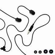 ステレオヘッドホン ハローキティブラックインイヤー COLOUD-HKIE-BK
