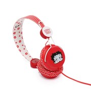 ステレオヘッドホン ベティブープドット レッド COLOUD-BT-RD