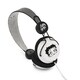ステレオヘッドホン ベティブープ ブラックホワイト COLOUD-BT-BW