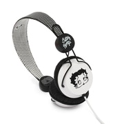 ステレオヘッドホン ベティブープ ブラックホワイト COLOUD-BT-BW